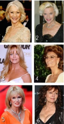 Top 6 Sexiest Women Over 60 - 10 June 2010